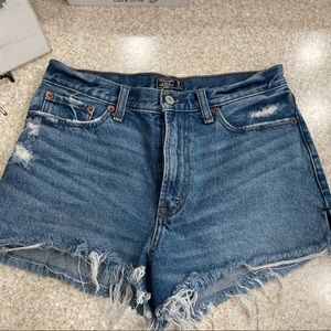 Abercrombie High Waisted Shorts
